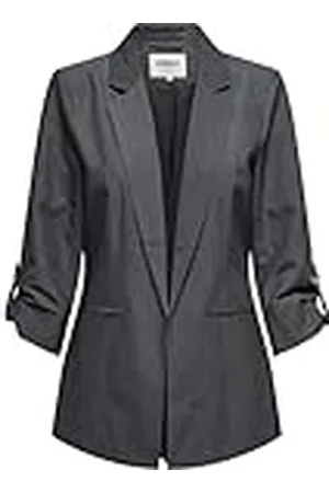 ONLY Onlkayle-orleen 3/4 Blazer TLR Noos, Color Gris, 38 para Mujer