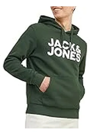 JACK & JONES Jjecorp Logo Sweat Hood Noos Capucha, , L para Hombre