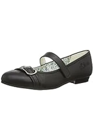 QS by s.Oliver Casual - Zapatos planos para niñas, negro - Schwarz (Black 001), 38