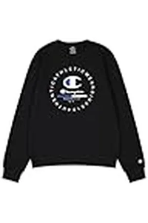 Champion Legacy Graphic Shop Authentic (220246) -Soft Compact Powerblend Fleece Crewneck Sudadera, , XS para Hombre