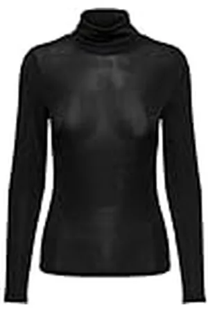 ONLY Onlclara L/S Rollneck Jrs Camiseta de Manga Larga, , M para Mujer