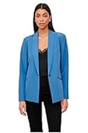 VILA Vikamma Blazer-Noos, Color Azul, 40 para Mujer