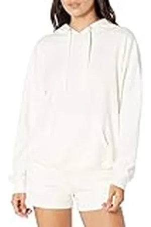 THE DROP Remi Sudadera Holgada de Tejido de Rizo Francés con Manga Larga y Capucha para Mujer, , XXS