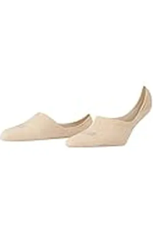 Falke Invisible Step High Cut W In algodón invisibles lisos 1 par, Calcetines pinkies Mujer, , 37-38