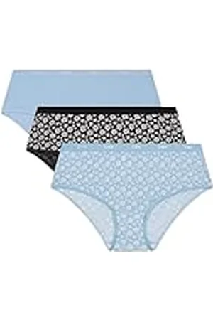 Dim Les Pockets Coton Couleurs & Motifs X3 Shorty, , S (Pack de 3) para Mujer