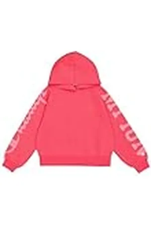 Champion Legacy Graphic Shop G (405022) -Ultra-Light Soft Compact Powerblend Fleece Sudadera con Capucha, , 7-8 años para Niñas