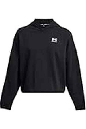 Under Armour UA Rival Terry OS Hoodie Sudadera con capucha para mujer, cómoda sudadera deportiva, color /blanco