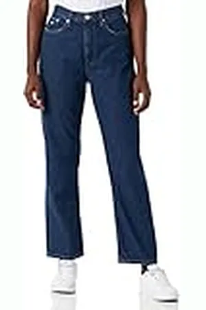 Tommy Hilfiger Harper HR Strght Df6053 DW0DW14117 Pantalones, , 34W / 32L para Mujer