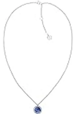 Tommy Hilfiger Jewelry Collar con Colgante para Mujer de Acero Inoxidablecon una Piedra de Sodalita - 2780655