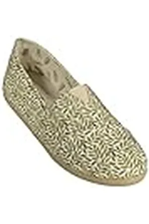 Paez Classic Print Tea Leaf Alpargatas de algodón para Mujer