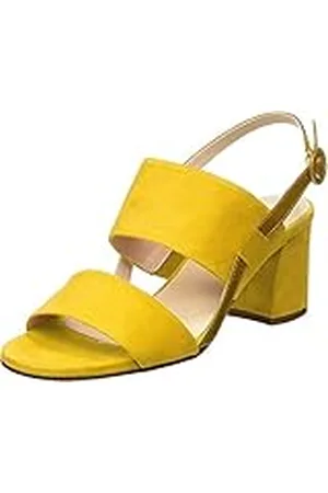 Högl Högl Painty, Sandalias de Talón Abierto Mujer, Amarillo (Yellow 8100), 37 EU