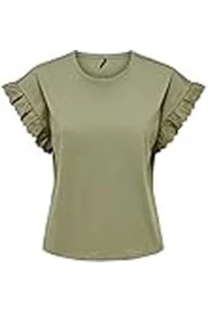 ONLY Onliris S/S Emb Top Jrs Noos Top, Mujer, , XXS
