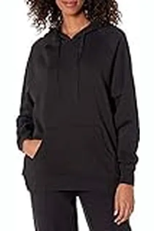 THE DROP Renee Sudadera Holgada de Forro Polar Lavado con Capucha para Mujer, , XS