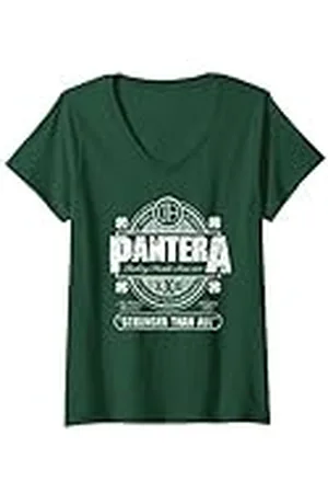 Pantera Oficial más fuerte que todo el día de San Patricio Camiseta Cuello V