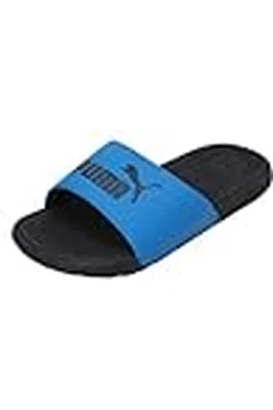 PUMA Cool Cat 2.0 Jr, Slide Sandal, Future Blue Black, 37 EU