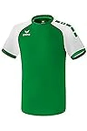 Erima Zenari 3.0 - Maglietta da uomo, Uomo, T-shirt, 6132101, Smaragd/bianco, L