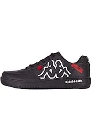 Kappa Bash OL Unisex, Zapatillas, Negro (1110 Black/White), 37 EU