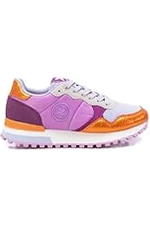 Xti Zapatilla Mujer Naranja - Calzado Cómodo y Versátil - Moda Casual - Modelo 14406206 (Talla 38)
