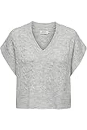 ONLY Onlmelody Vest Knt Noos Suéter, , M para Mujer