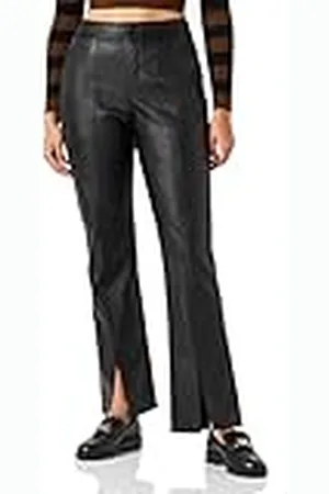 JJXX Jxstella Slim HW-Pant Sn de Piel sintética Pantalones, , L para Mujer