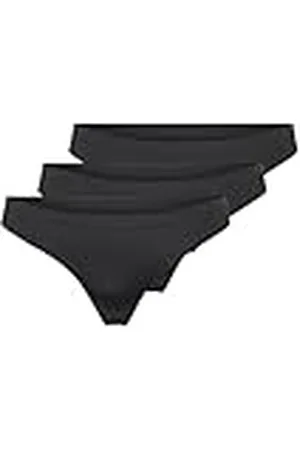 ONLY Onltracy Bonded Thong Noos 3 Unidades Tangas, , M (Pack de 3) para Mujer