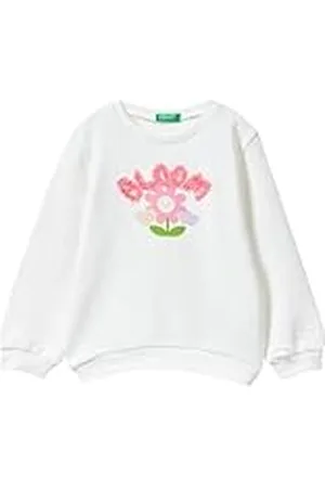 Benetton Jersey G/C M/L 3j68g10e3 Sudadera, , 116 cm Niñas y niñas