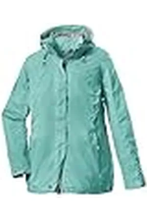 Stoy STS 11 WMN JCKT 39624-000 - Chaqueta funcional para mujer, con capucha desmontable, talla 44, color verde azulado