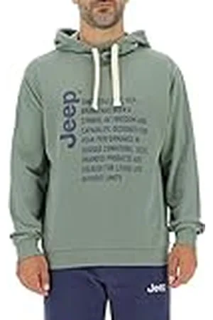 Jeep O102569-E847 J Man Hooded Sweatshirt Since 1941... - Print J22W Hombre XXL