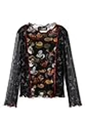 Desigual TS_ainhoa 2000 Black Camiseta, , 6 años para Niñas