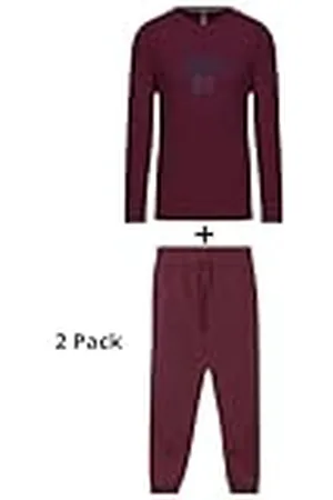 American College Pyjama Polaire pour Enfant Garçon Juego de Pijama, , 8 años (Pack de 2) para Niños