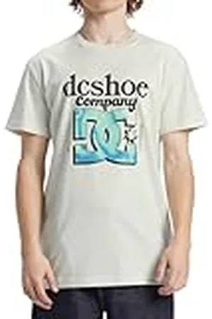 Dcshoes Dcshoes Overspray, Camiseta para Hombre Blanco