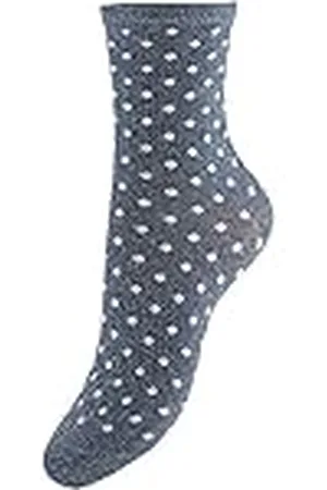 Pieces® Pcsebby Glitter Long 1-Pack Pattern Noos Calcetines con Purpurina, , 39-41 Mujeres