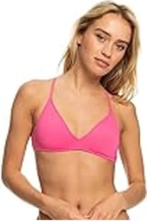 Roxy Beach Classics - Top de bikini triangular atlético para Mujer