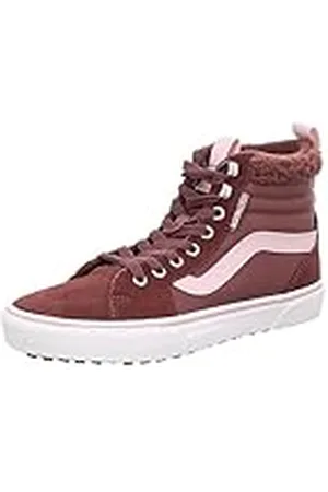 Vans Filmore Hi Guard, Zapatillas, Mujer, Suede/Nylon Root Beer, 40.5 EU
