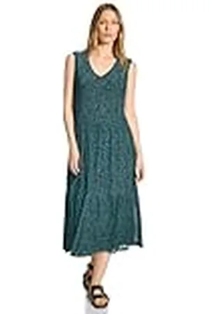 CECIL B144113 Vestido de Malla con Estampado, Color , L Mujeres