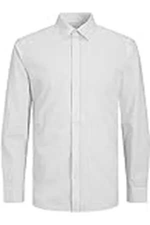 JACK&JONES JUNIOR Jjjoe Print Shirt LS Ss24 Jnr Camisa, , 152 cm para Niños