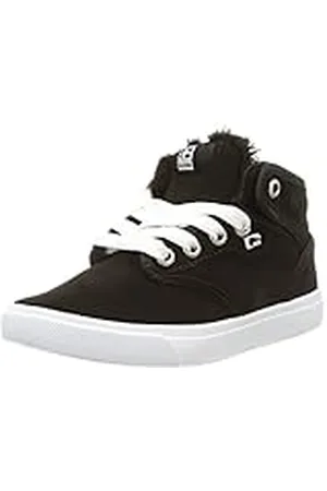 Globe Motley Mid, Zapatillas de Skateboarding Niños, Negro (10836), 32.5 EU