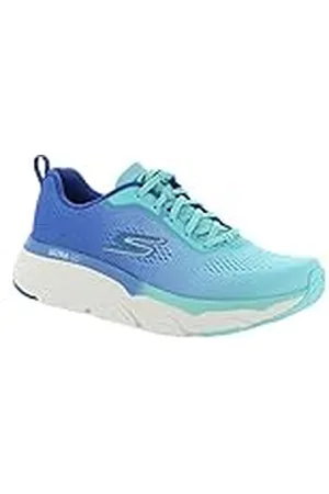 Skechers MAX Cushioning Elite-Destination Point - Zapatillas de Deporte para Mujer, Azul/Azul Claro, 36 EU