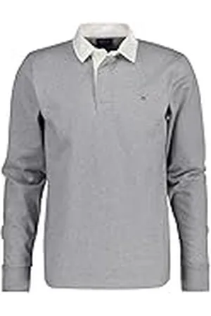 GANT Solid Heavy Rugger Camisa de Polo, , 4XL para Hombre