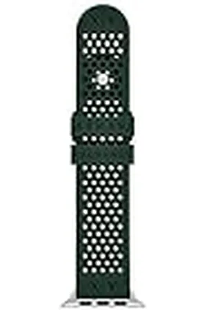 Armani Exchange Pulsera compatible con Apple Watch, 42/44/45 mm - 22 mm Silicona , AXS8014