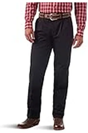 Wrangler Riata Pleated Relaxed Fit Casual Pant Pantalones, , 42W/30L para Hombre