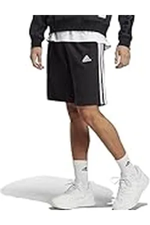 adidas Hombre Essentials Single Jersey 3-Stripes Shorts, , S