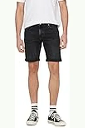 Only & Sons Onsply Washed Black 5192-Pantalones Pantalones Vaqueros Cortos, , XS para Hombre