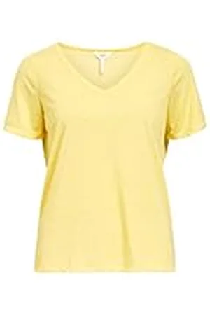 Object Objthea S/S Re V-Neck Top Noos, , L Mujeres