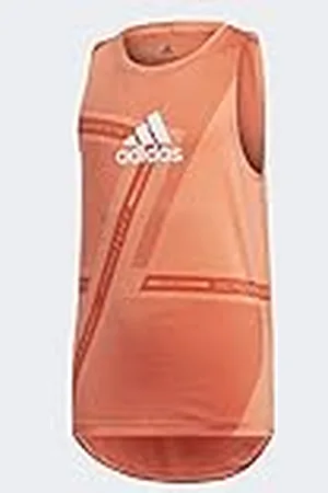 adidas Jg TR BR SL tee Camiseta Sin Mangas, Niñas, , 110 (4/5 Años)