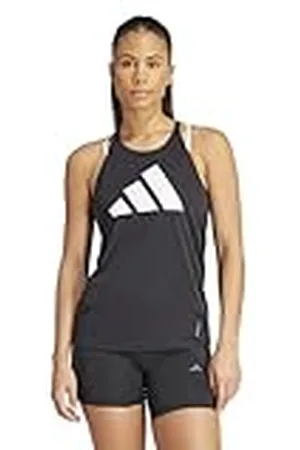 adidas Mujer Run It Stripes Tank Top, , XXS
