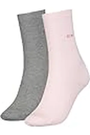 Calvin Klein Sock 2 Pack, (Pink), Talla única (Pack de 2) para Mujer