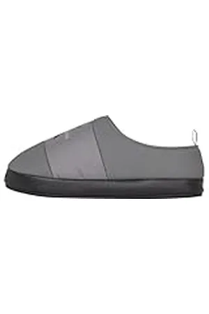 Calvin Klein Zapatillas para Estar en Casa Hombre Home Slipper Mono Cálidas, Gris (Charcoal Grey), 46 EU