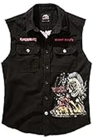Brandit Maiden Vintage Shirt NOTB SL, color: black, size: M