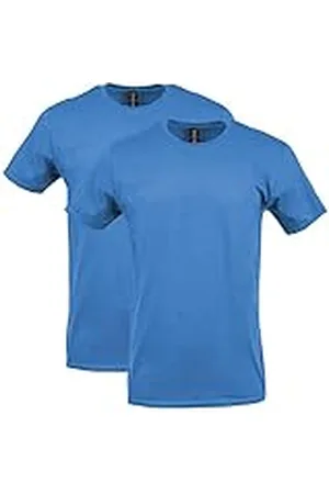 Gildan Softstyle Cotton T-Shirt, Style G64000, Multipack Camiseta, , M (Pack de 2) para Hombre